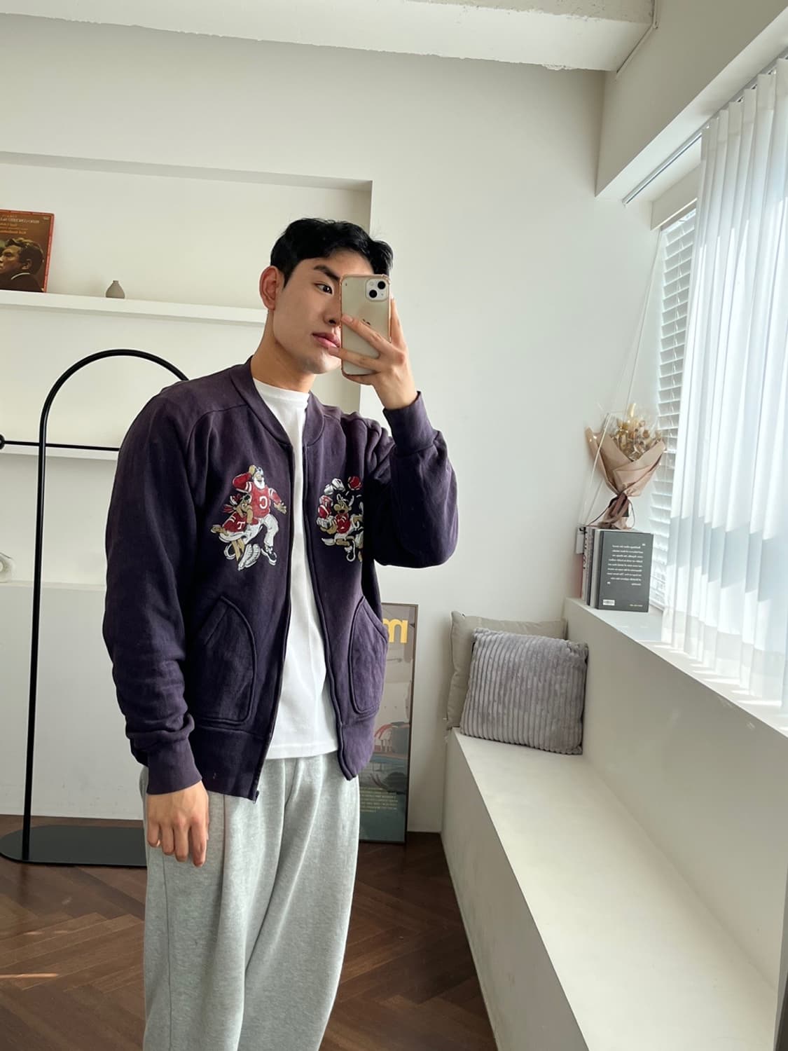 캡틴산타 집업 블루종(남녀공용 상품이미지1