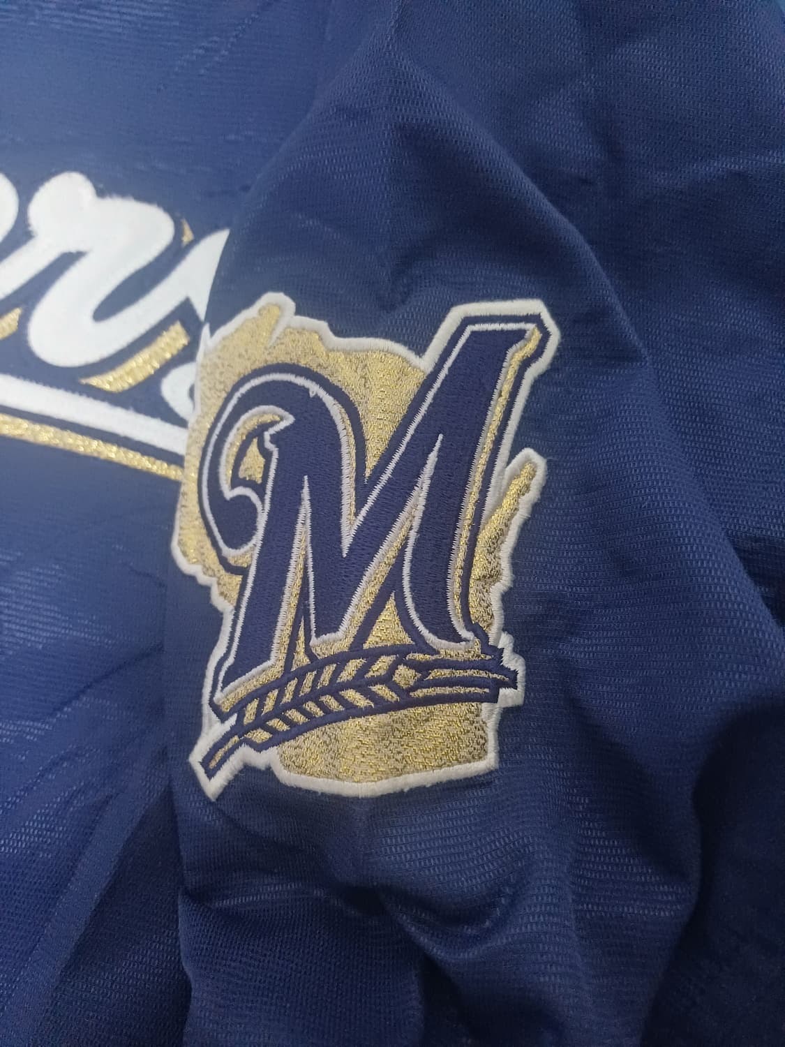 MLB 마제스틱 밀워키 브루어스 웜업 상품이미지3