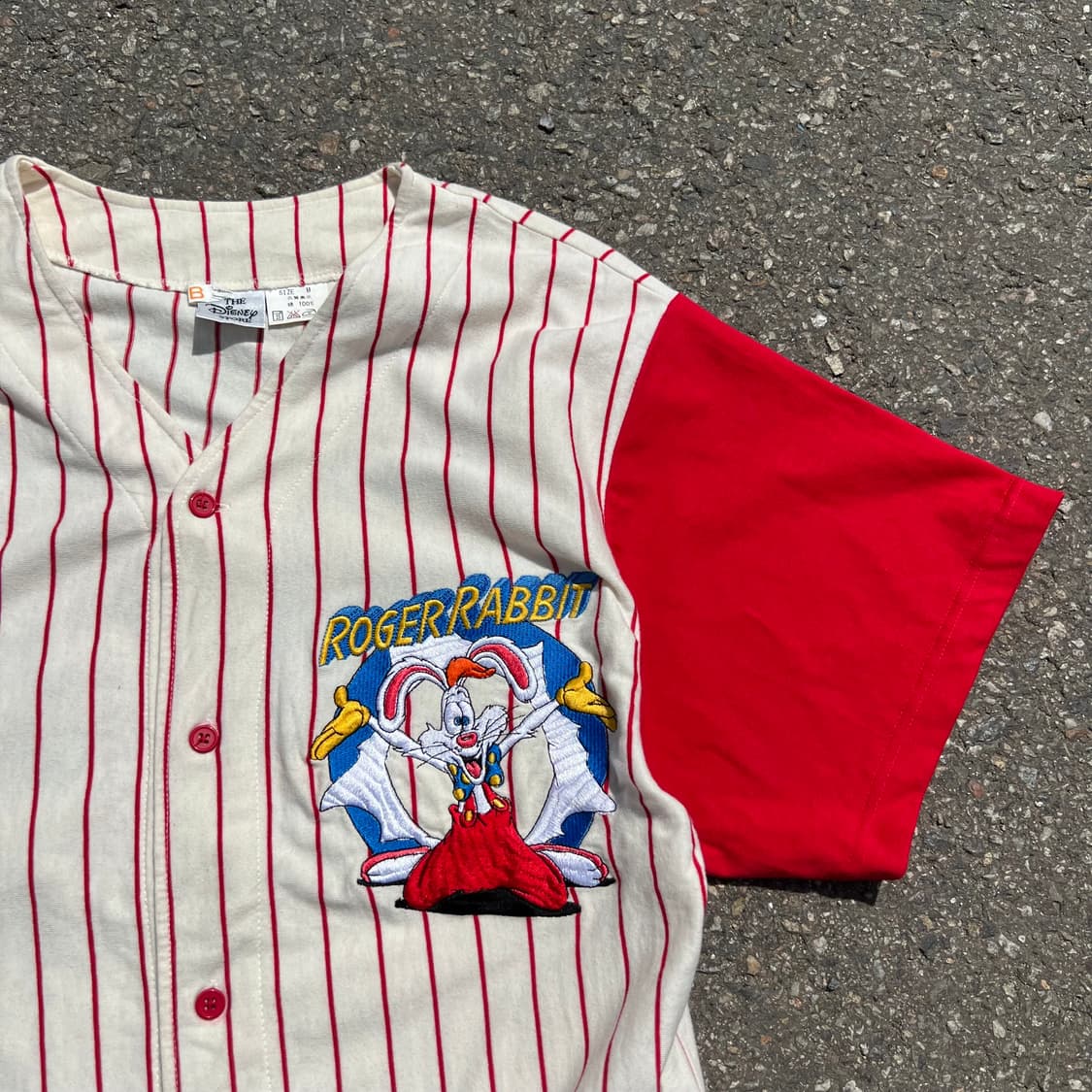 90‘s Roger Rabbit 코튼 베이스볼 저지 상품이미지2