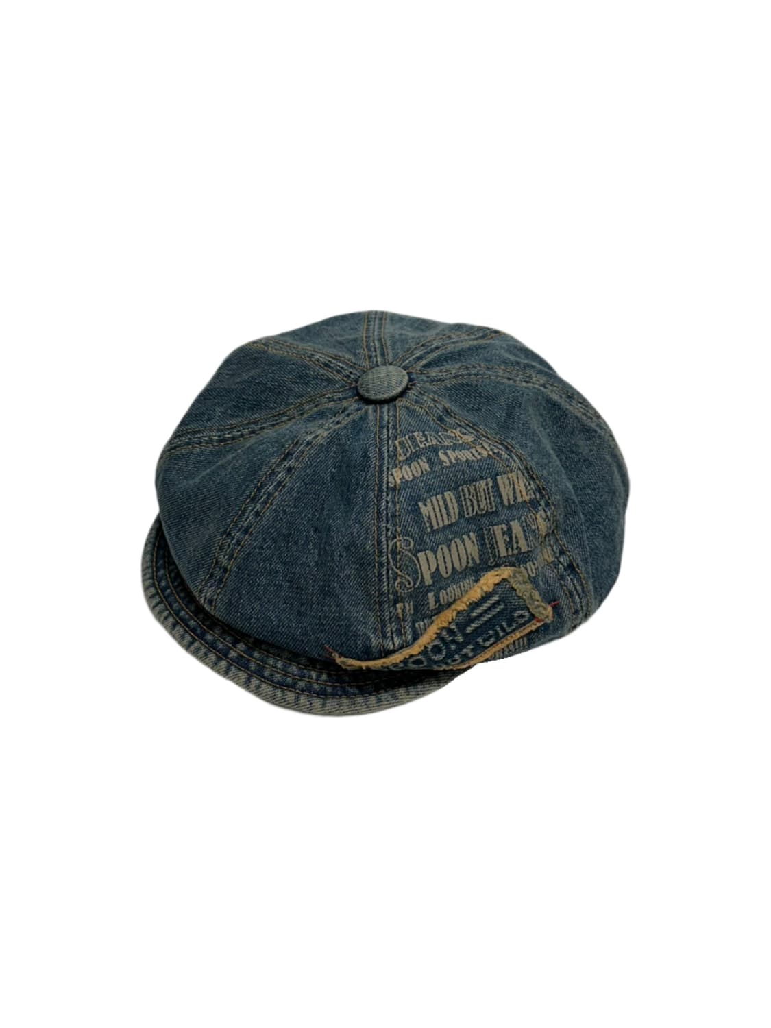 Spoon y2k 데님 뉴스보이캡 빵모자 빈티지 와투케 상품이미지2