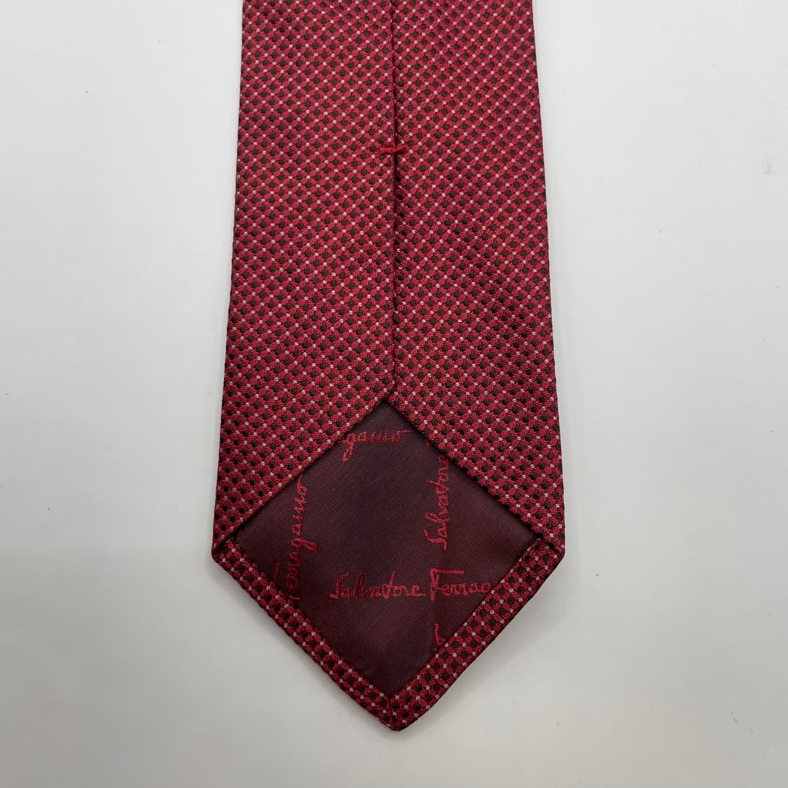 611) (Ferragamo) 살바토레페레가모 패턴 넥타이 상품이미지4