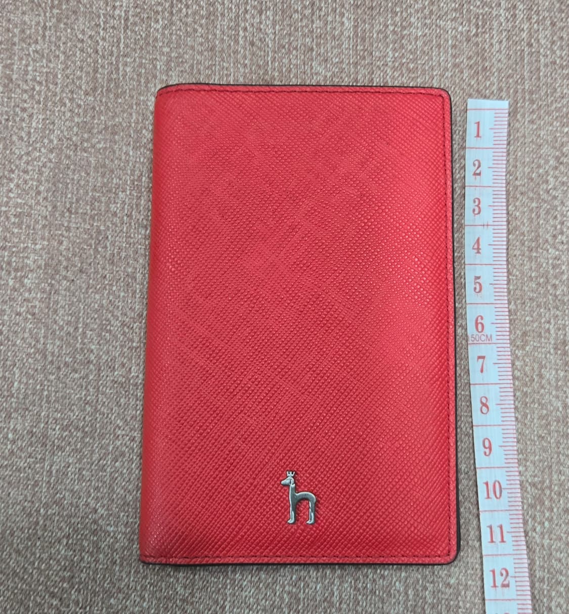 헤지스 퍼피로고 플랫 카드지갑 상품이미지1