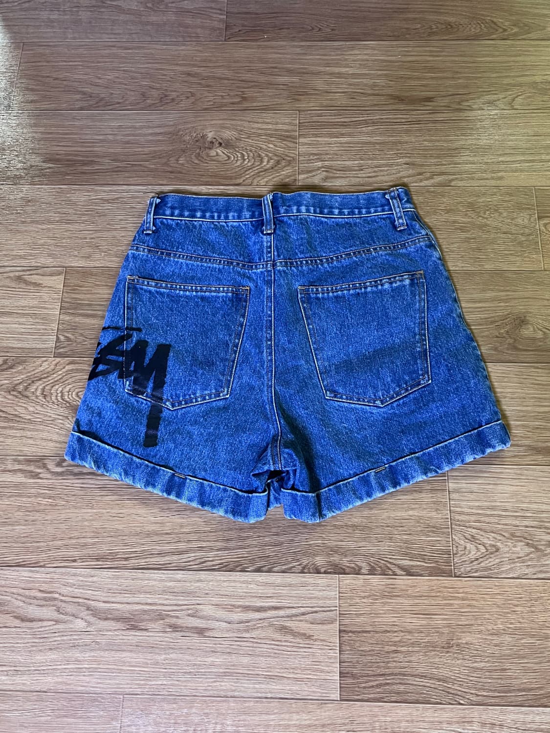 스투시 데님 반바지 상품이미지3