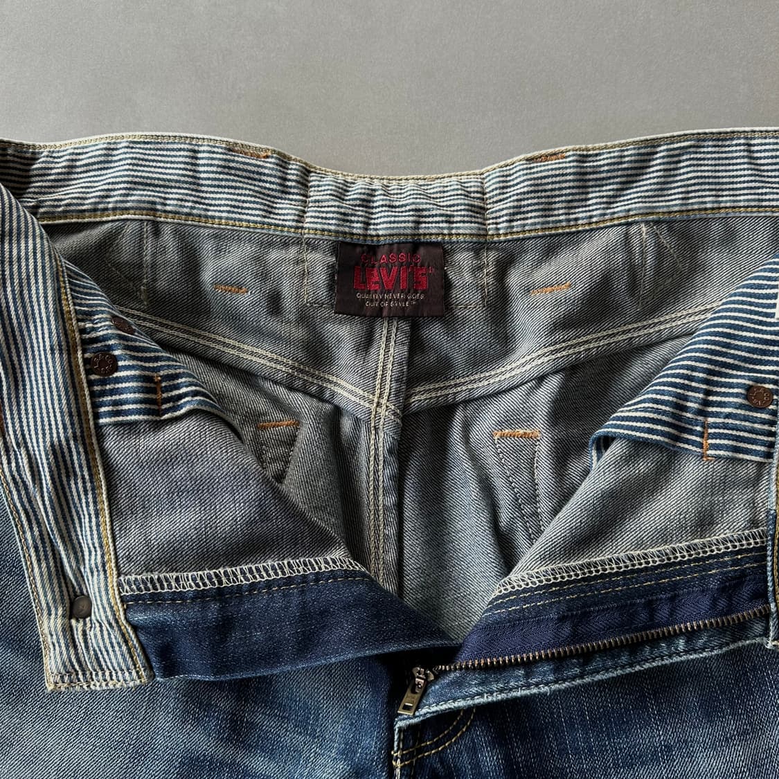 [34인치]리바이스 Levi's 빈티지워싱 503 데님 팬츠 상품이미지9