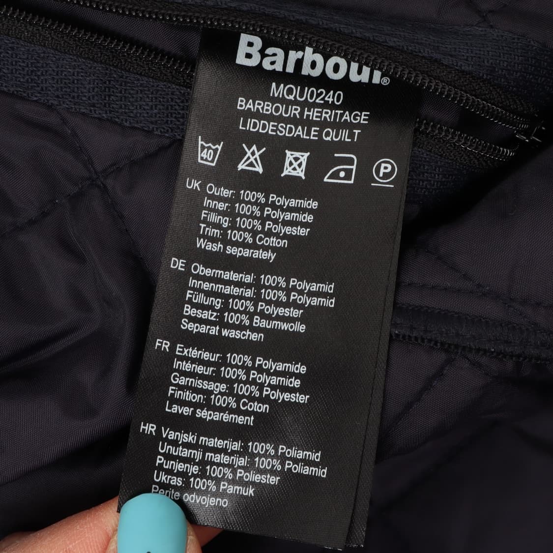 바버 헤리티지 리데스데일 퀄팅 자켓 상품이미지9