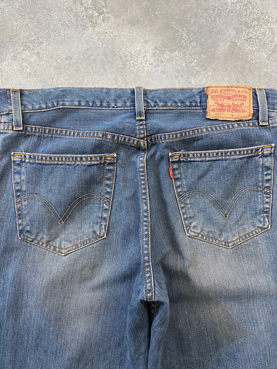 [36] 00s Levi's 567 리바이스 루즈핏 데님팬츠 상품이미지5