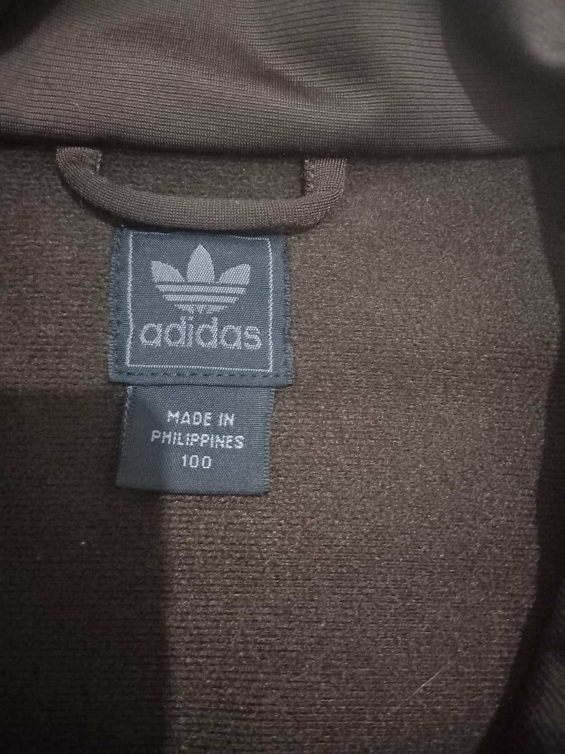 아디다스 파이어버드 브라운 오렌지 트랙탑 저지 져지집업 100/L 상품이미지4