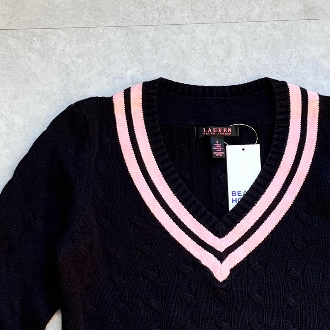 폴로랄프로렌 크로켓 케이블 니트 상품이미지3