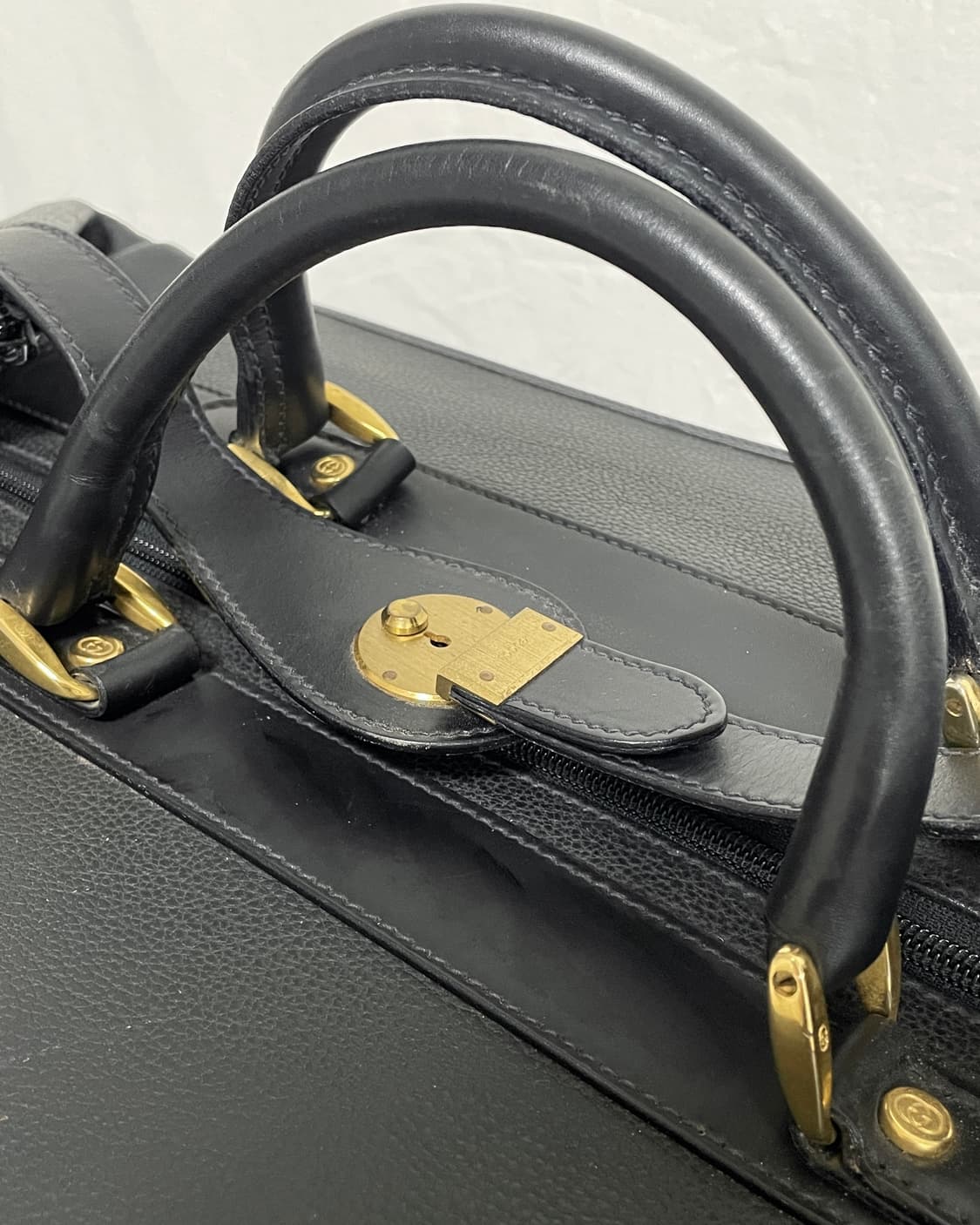 Gucci 90‘s Leather Boston Bag 상품이미지2