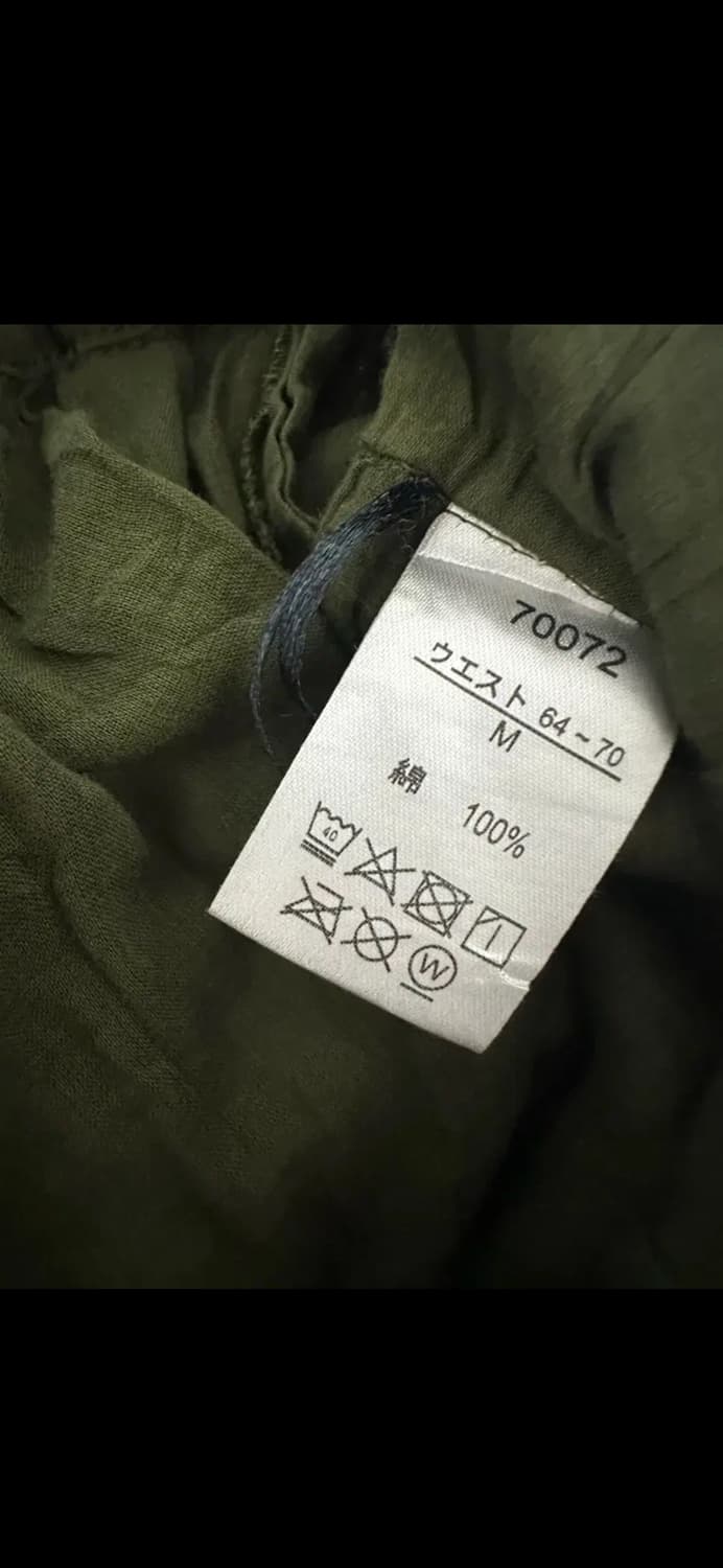 모리걸 밑단 레이스 포인트 카키 스커트 상품이미지3