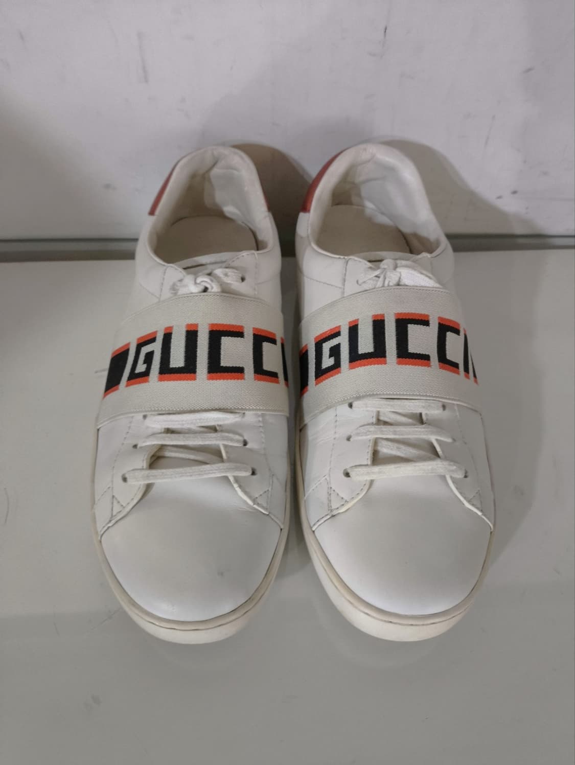 8.5 275mm 구찌 에이스 밴딩 스트라이프 스니커즈 상품이미지4