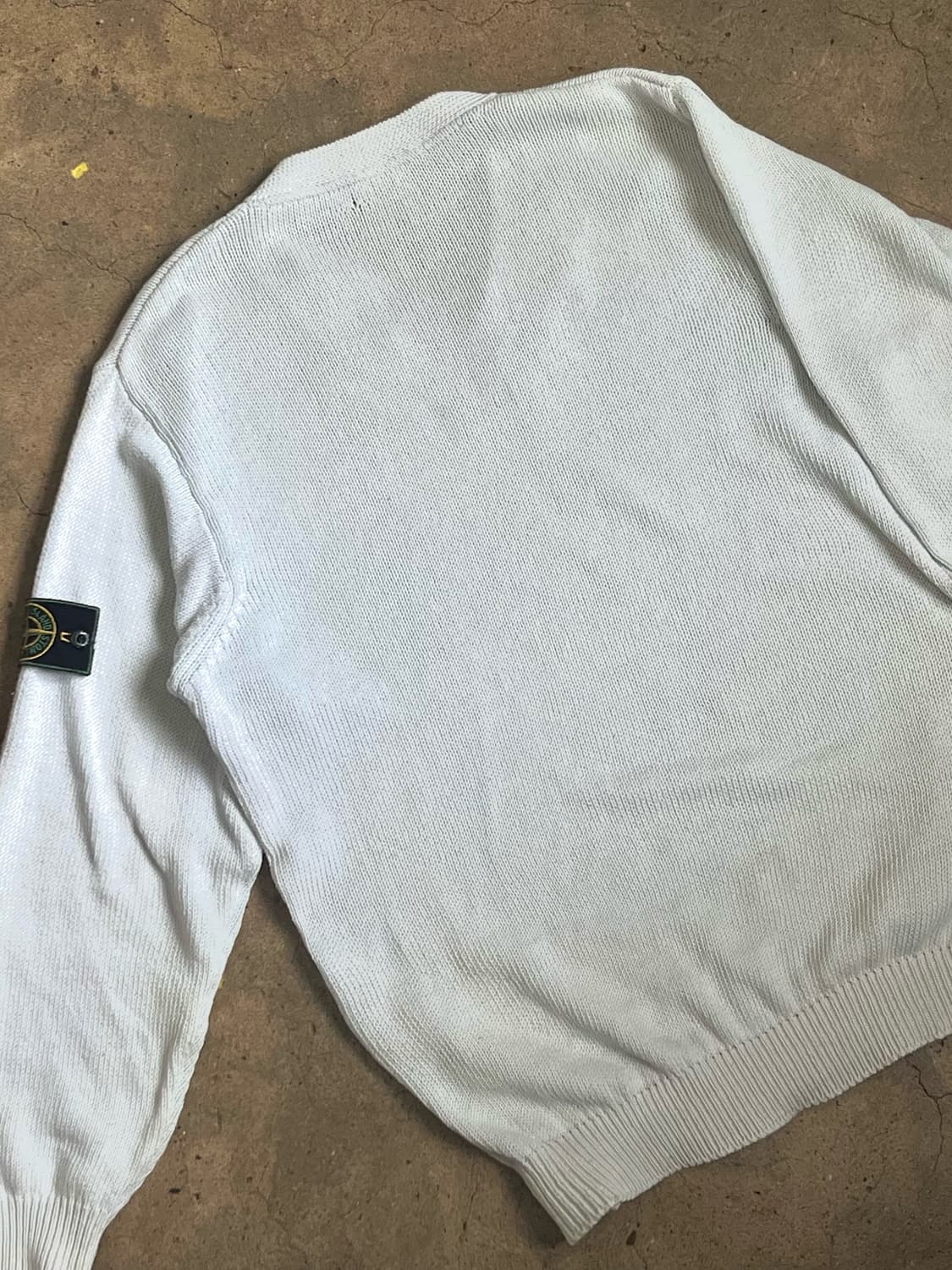 80s 스톤아일랜드 아카이브 브이넥 니트  상품이미지6