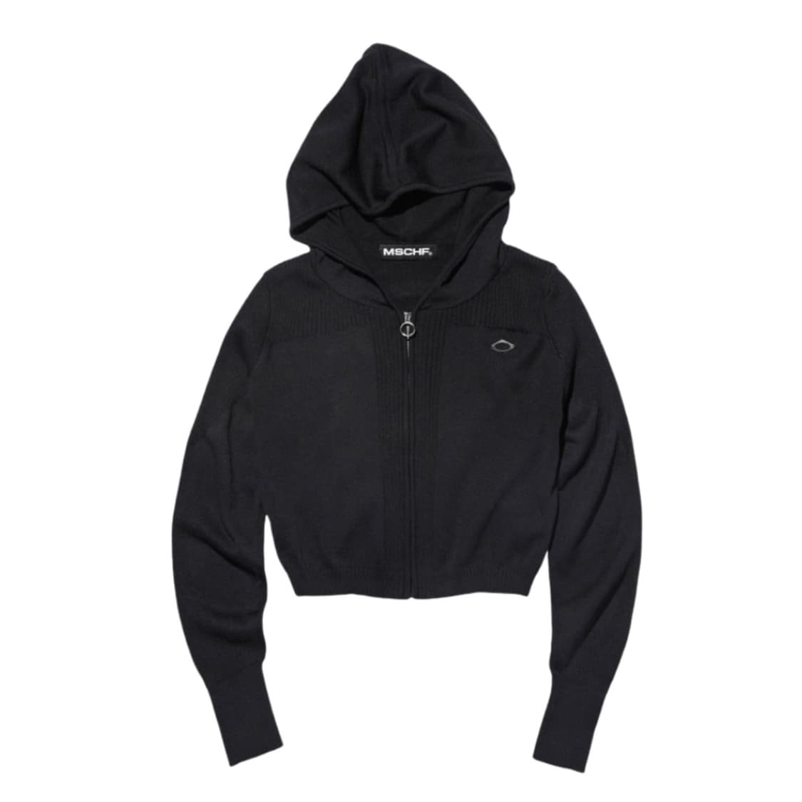 미스치프 롬버스 니티드 후드 블랙 S 상품이미지1