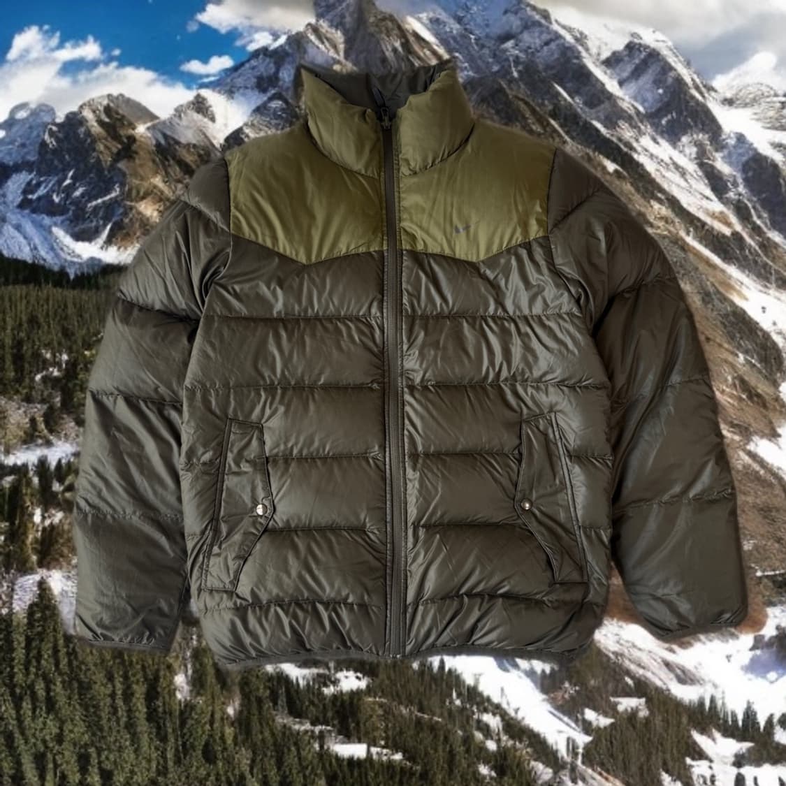 나이키 고프코어 리버시블 구스다운 패딩 M 상품이미지1