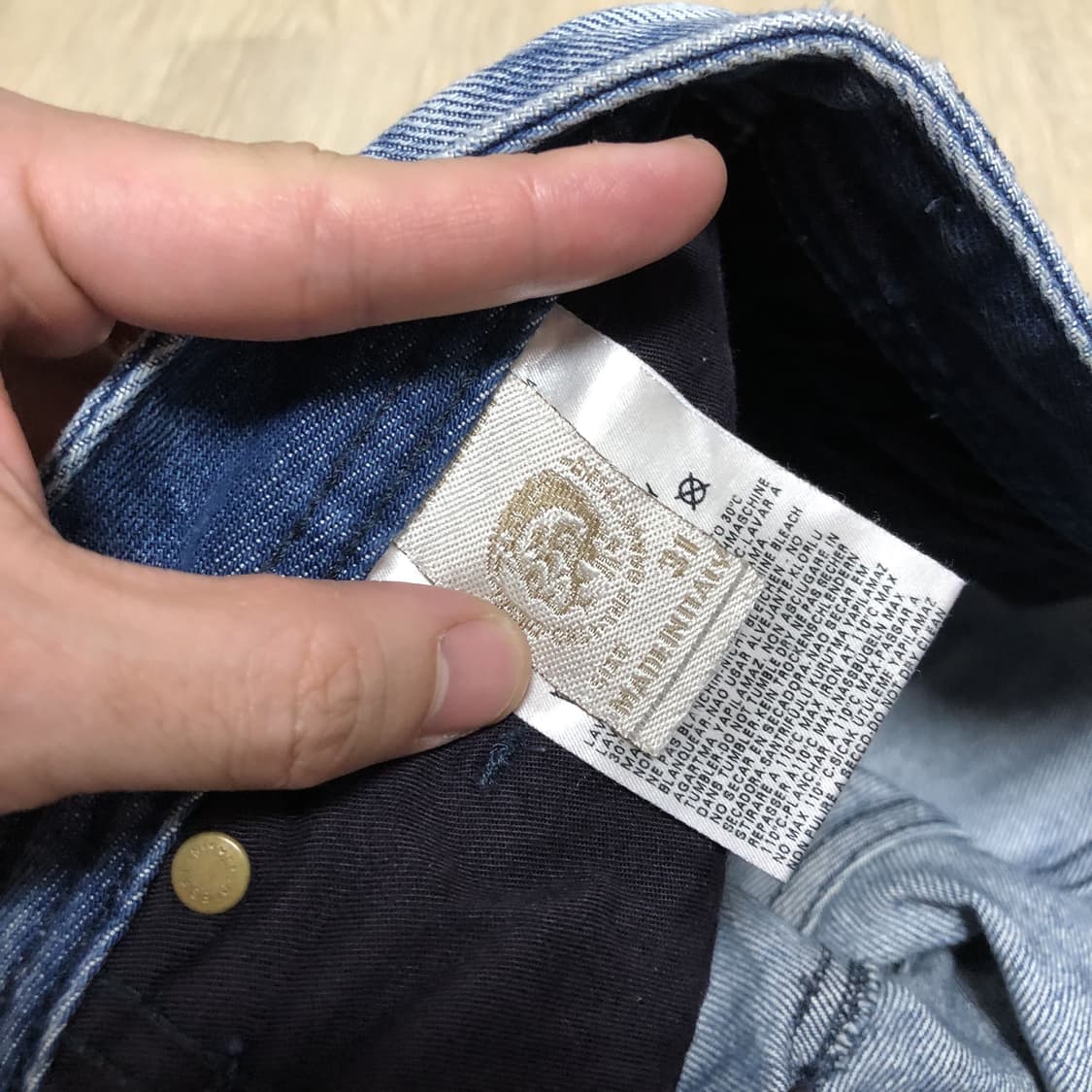 (32) 디젤 DIESEL 사파도 SAFADO 스트레이트핏 연청 데님 상품이미지7