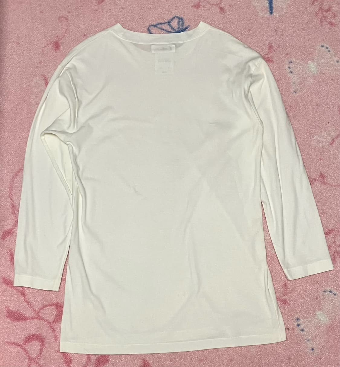 White layered long sleeve 상품이미지2