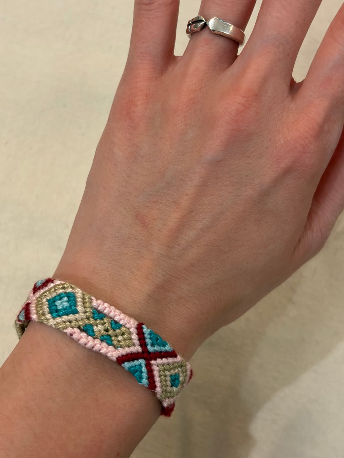 에스닉 패턴 핸드메이드 브레이슬릿 상품이미지6