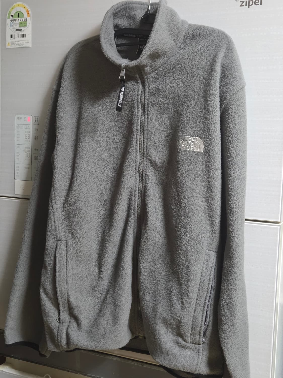 만원급처! 노스페이스 빈티지 후리스 집업 그레이 상품이미지1