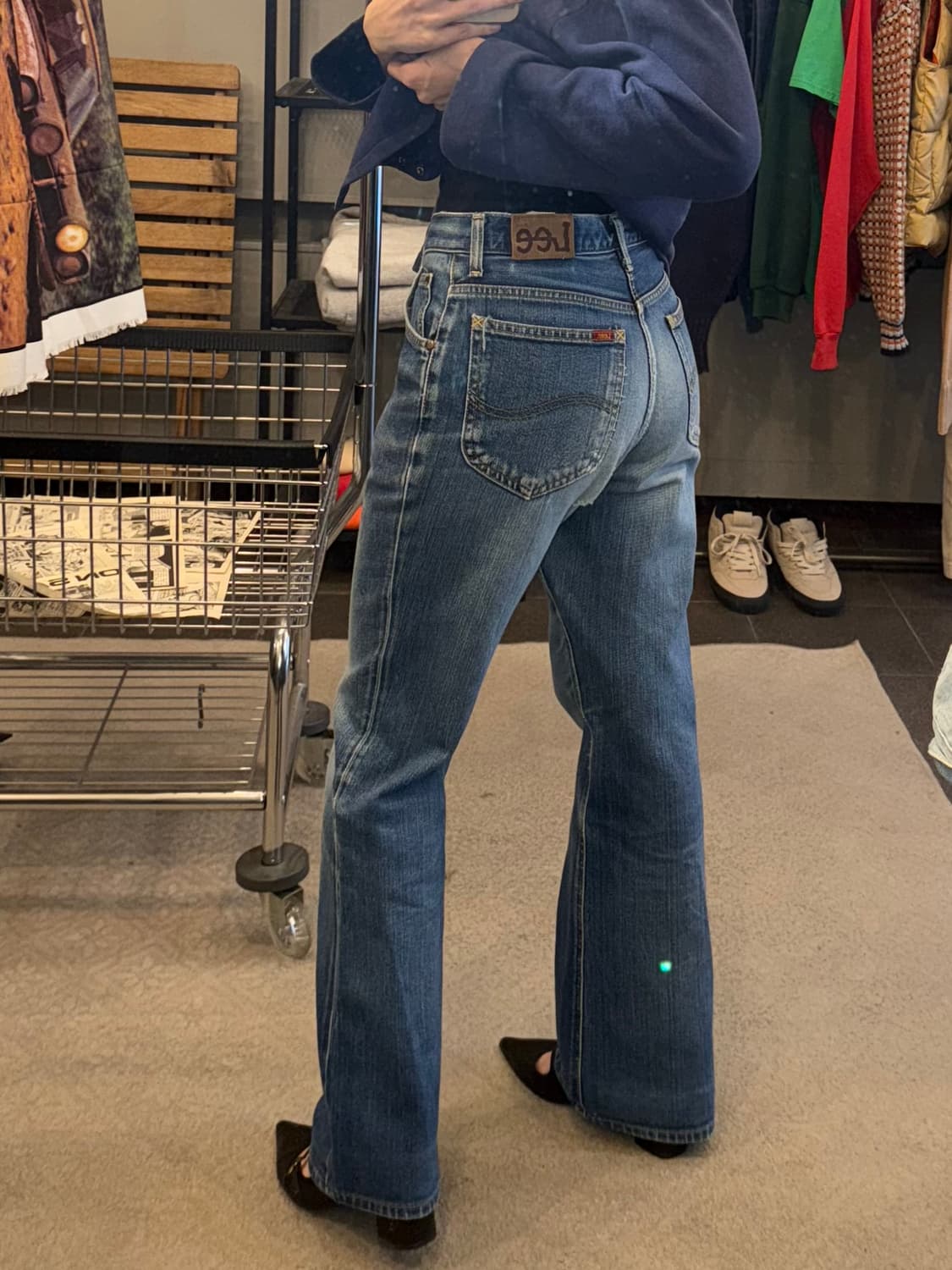 00‘s Miss Lee straight denim pants 상품이미지1