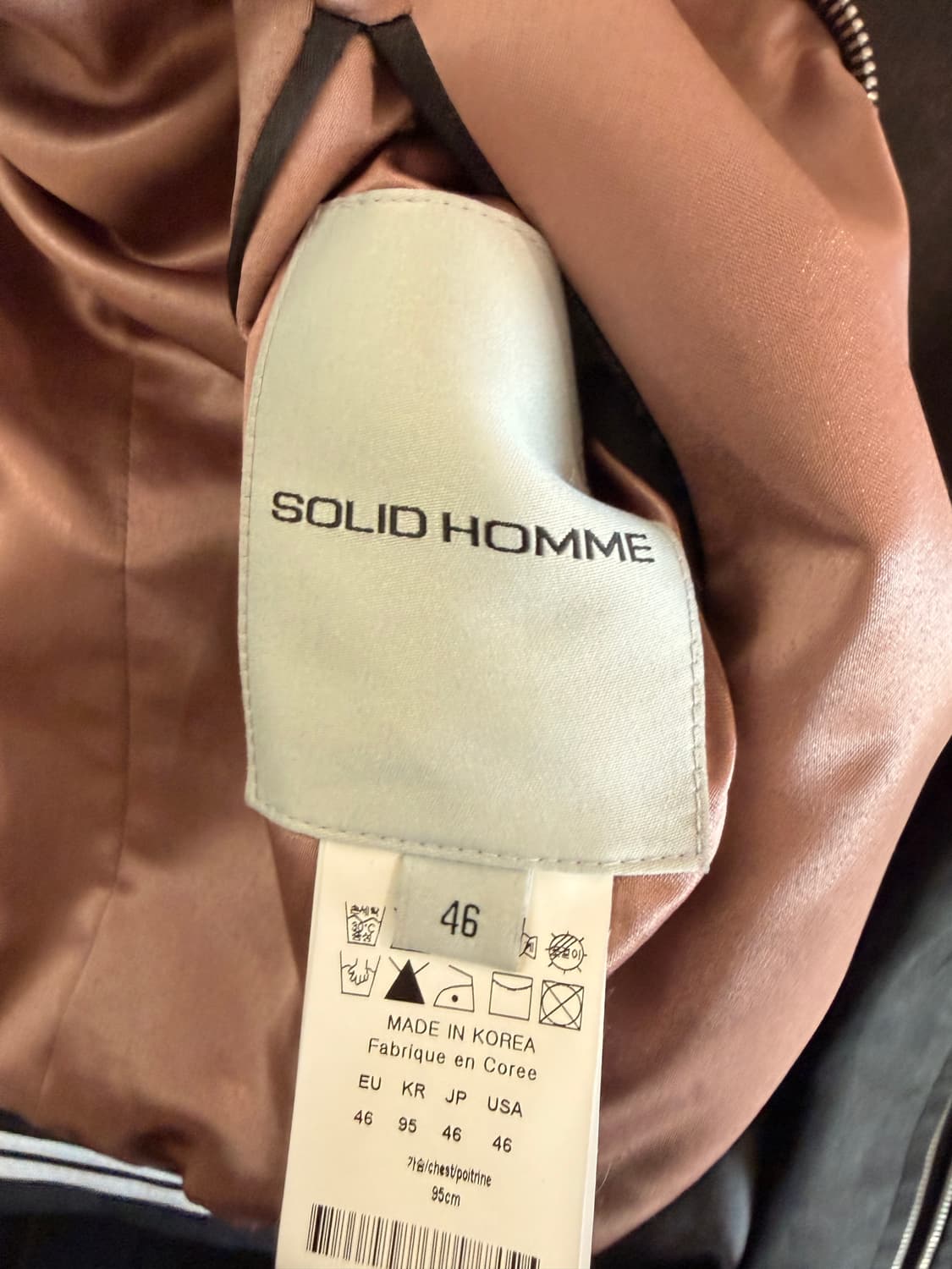 솔리드옴므 리버시블 스카잔 자켓 상품이미지5