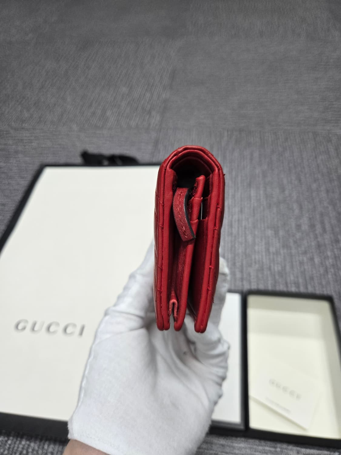 [특가][정품] 구찌 마몬트 GG 여성 반지갑 상품이미지3