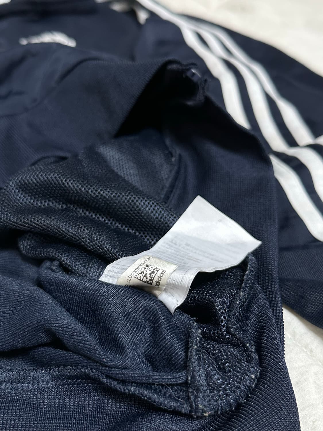 아디다스 네이비 져지 트랙탑 라지 상품이미지6