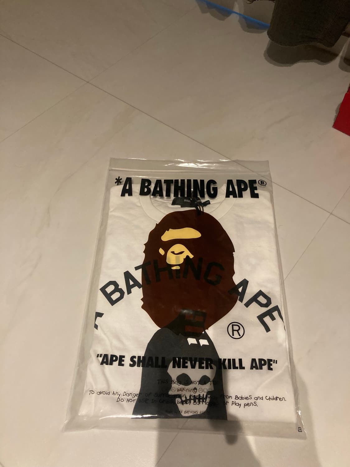 베이프 X 네이버후드 슬리브 상품이미지1