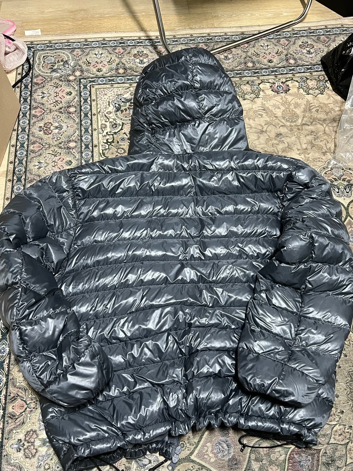 무신사 스탠다드 탱커 라이트 벤트 패딩 자켓 라지 팝니다 상품이미지5