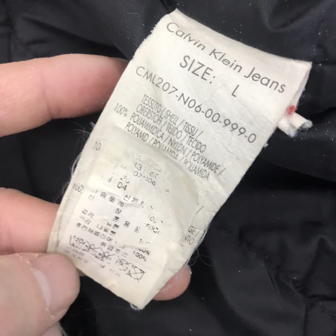 캘빈클라인 CK 라이더 집업자켓 [L] 상품이미지7