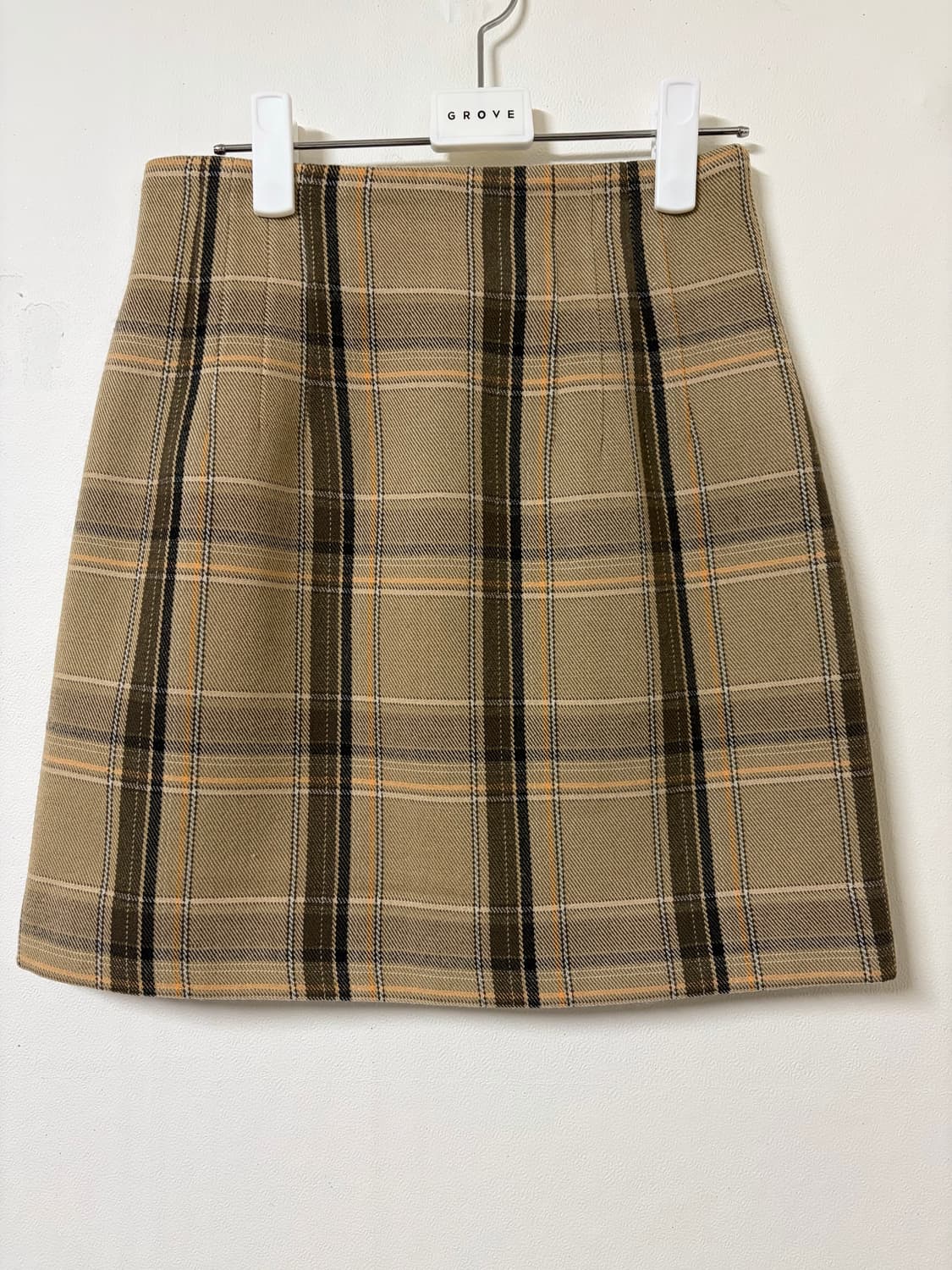 grove 그로브 체크 미니스커트 상품이미지2