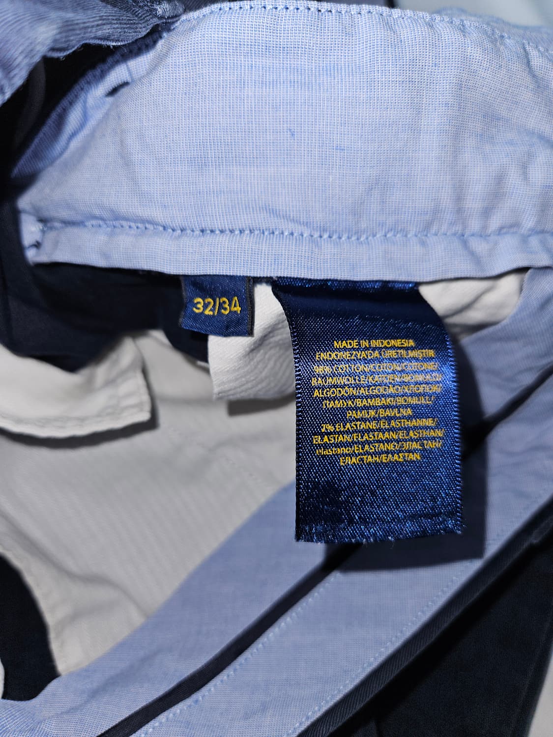 폴로 랄프로렌 신형 치노팬츠 코튼 슬랙스 바지 32 상품이미지5