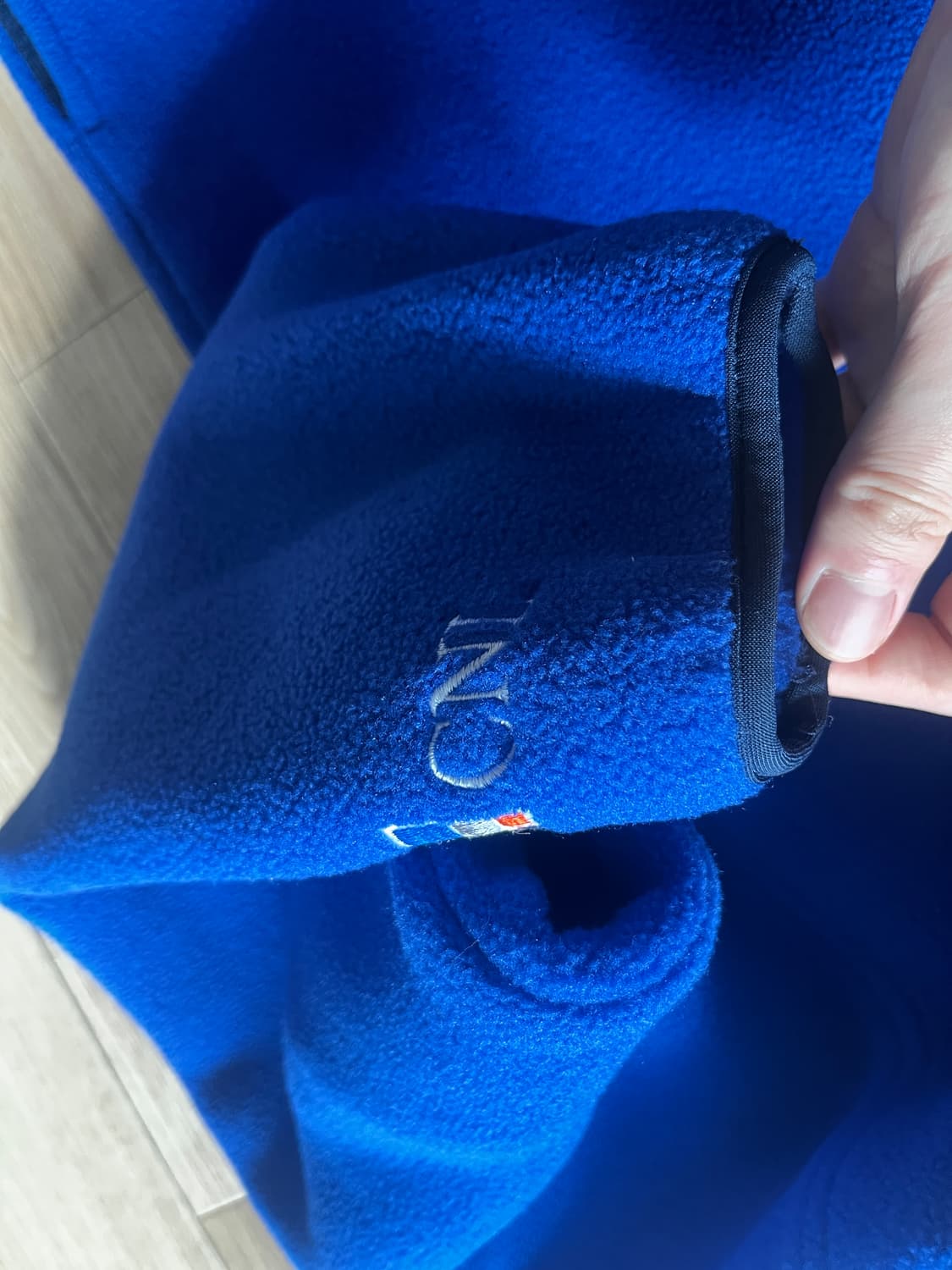 엘엘빈 아웃도어 플리스 하프집업 블루 XL 상품이미지4