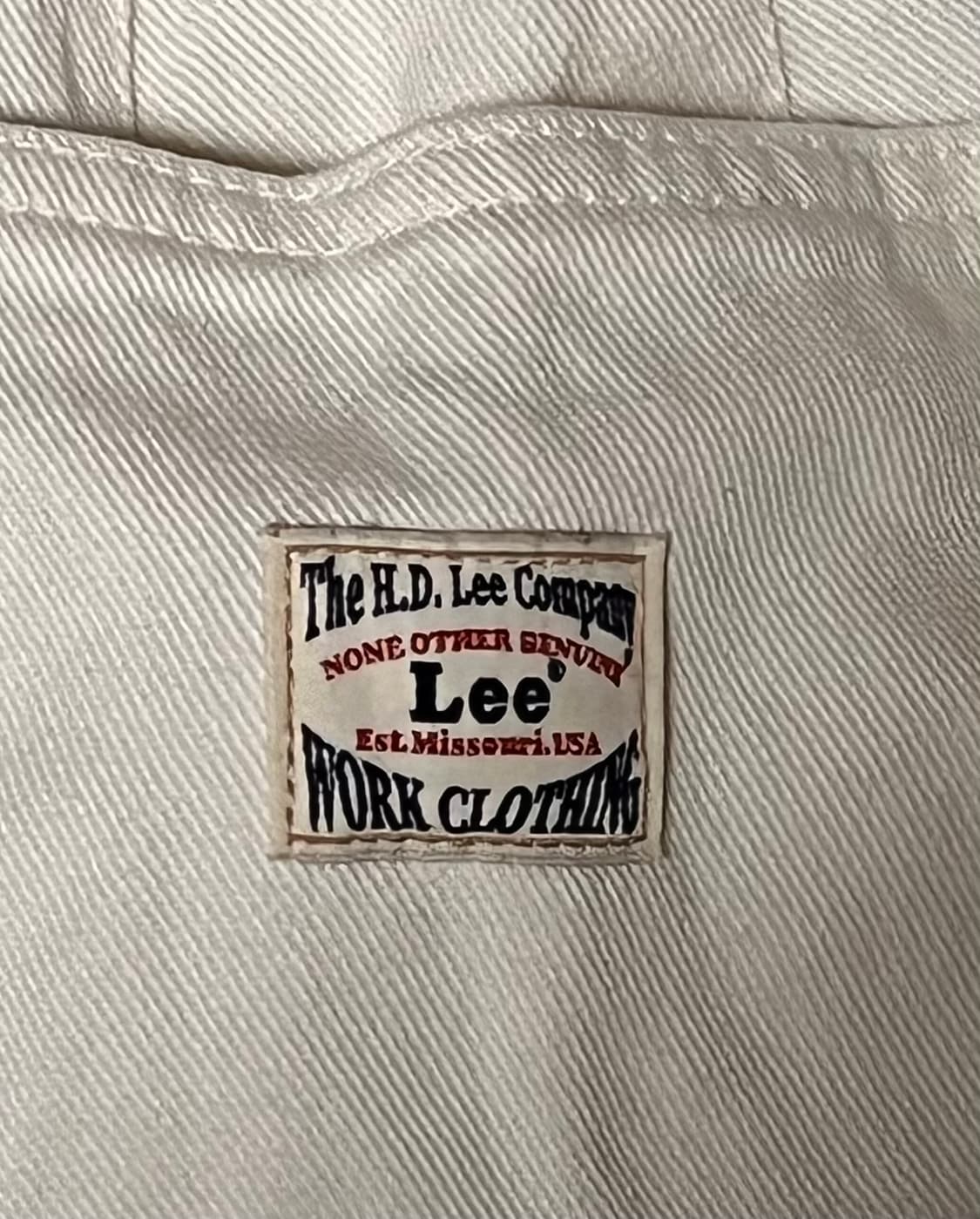 Lee 와이드 팬츠 L 아이보리 상품이미지4