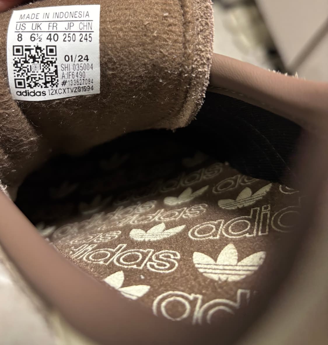 (250)아디다스 스페지알 핸드볼 어스 스트라타 오 프 화이트 상품이미지2