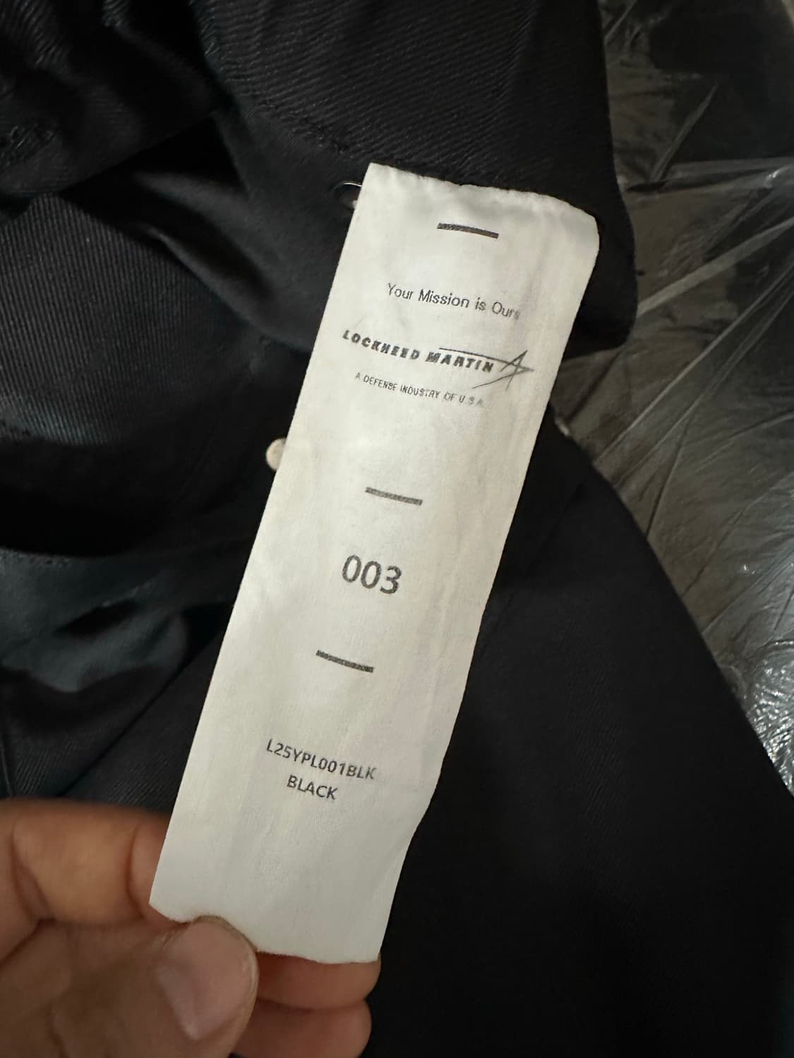 록히드마틴 웨이브 팬츠 테크웨어 고프코어 블랙 L 새상품 상품이미지7