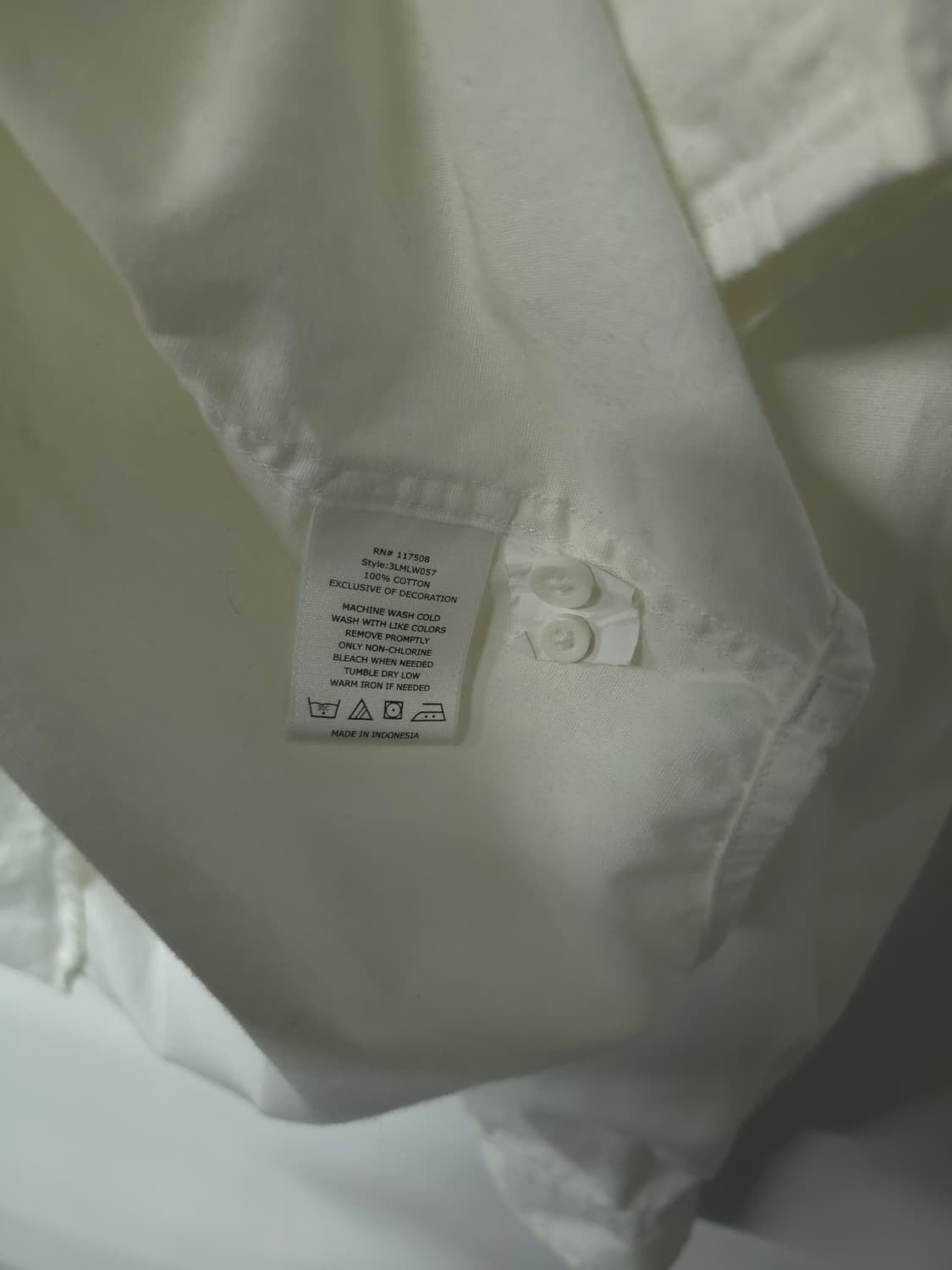 리바이스 화이트 셔츠 M 상품이미지9