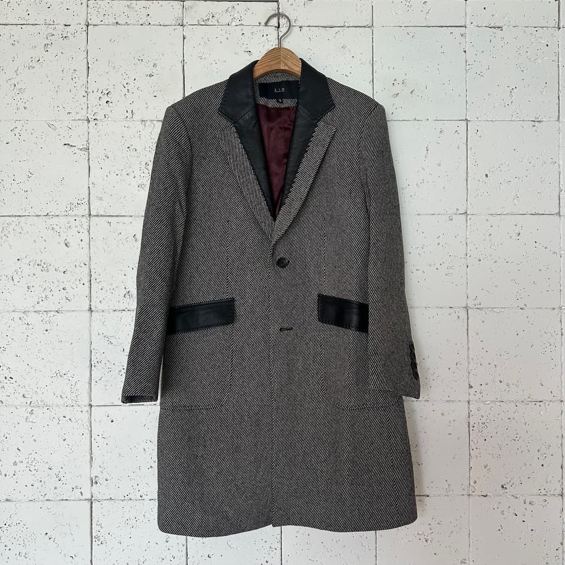 95 지오송지오 해링본 코트 상품이미지1