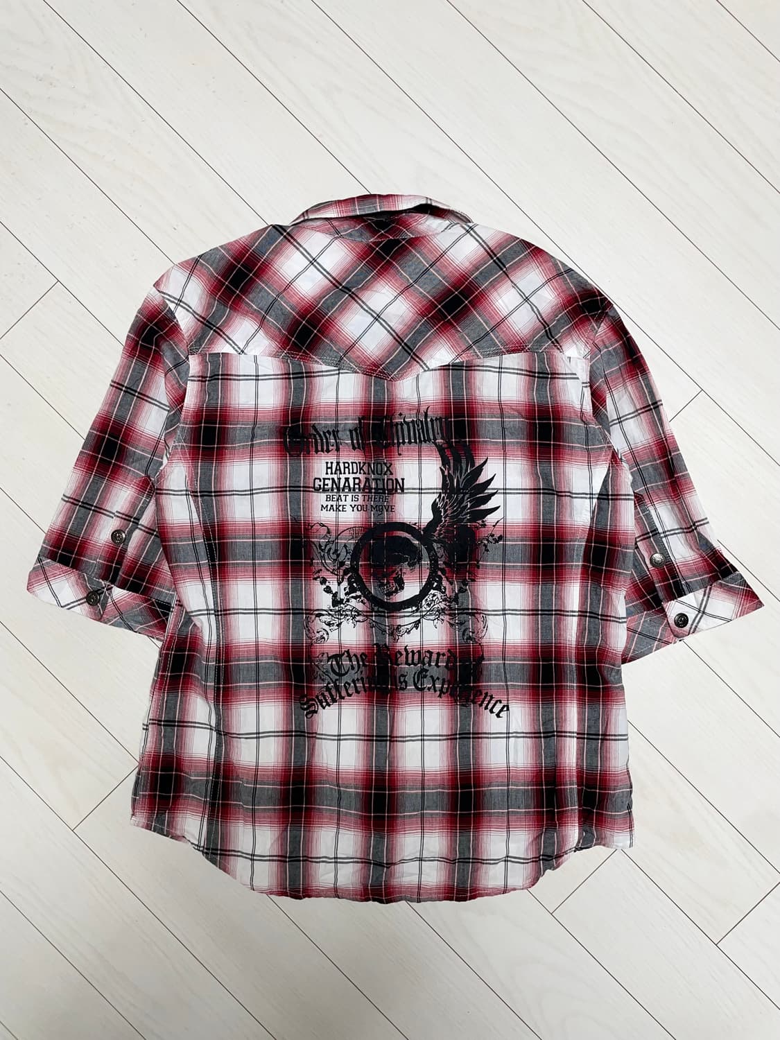 Punk printing shirts 상품이미지5