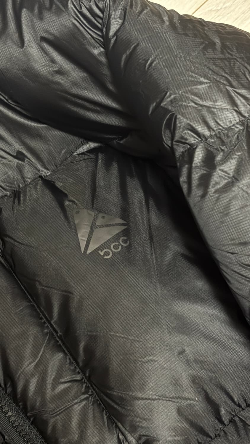 블랙야크 BCC 퀼티드 다운 자켓 105 검정 새상품 상품이미지3