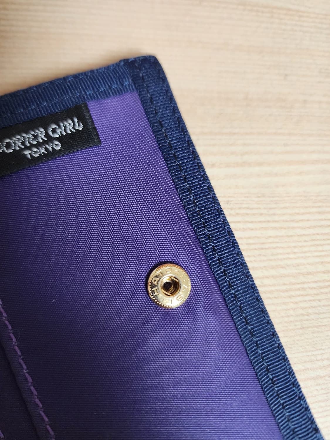 요시다포터 도트 퍼플 카드지갑  상품이미지4