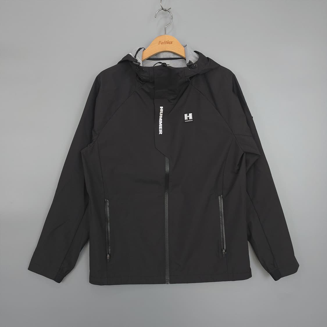 험머 HUMMER 기능성 바람막이 자켓 블랙 95(M) 상품이미지1