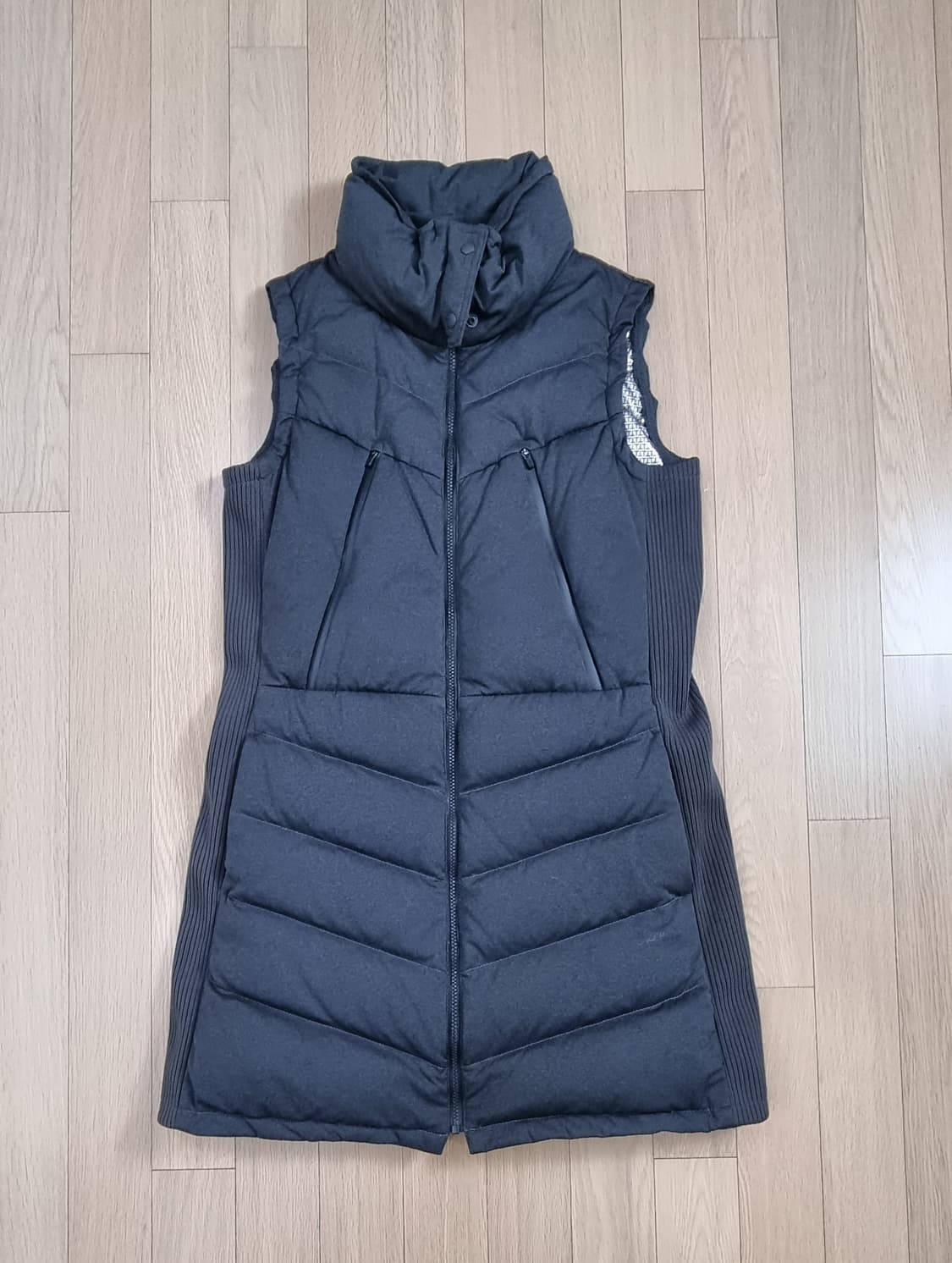 타이틀리스트 구스 패딩 롱 베스트 M _ 여성 상품이미지1