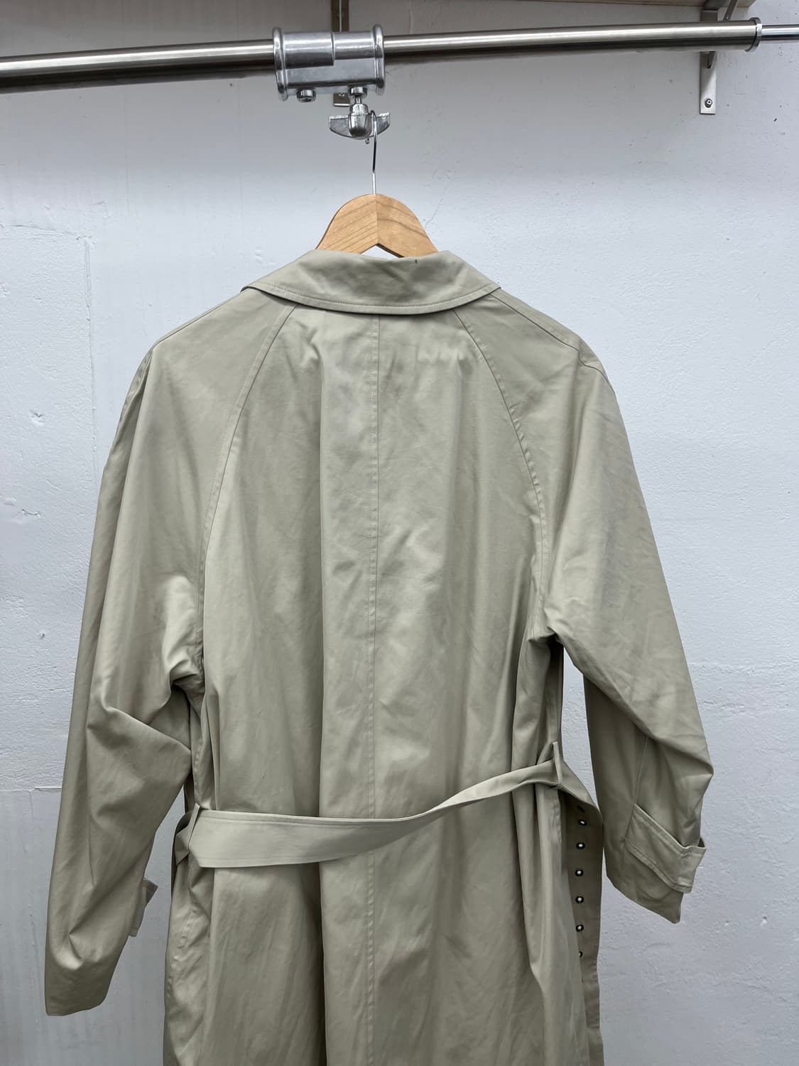 XL) POLO TARTAN CHECK TRENCH COAT 상품이미지8