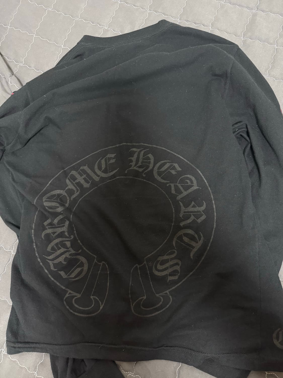 크롬하츠 롱슬리브 블랙레드  상품이미지5