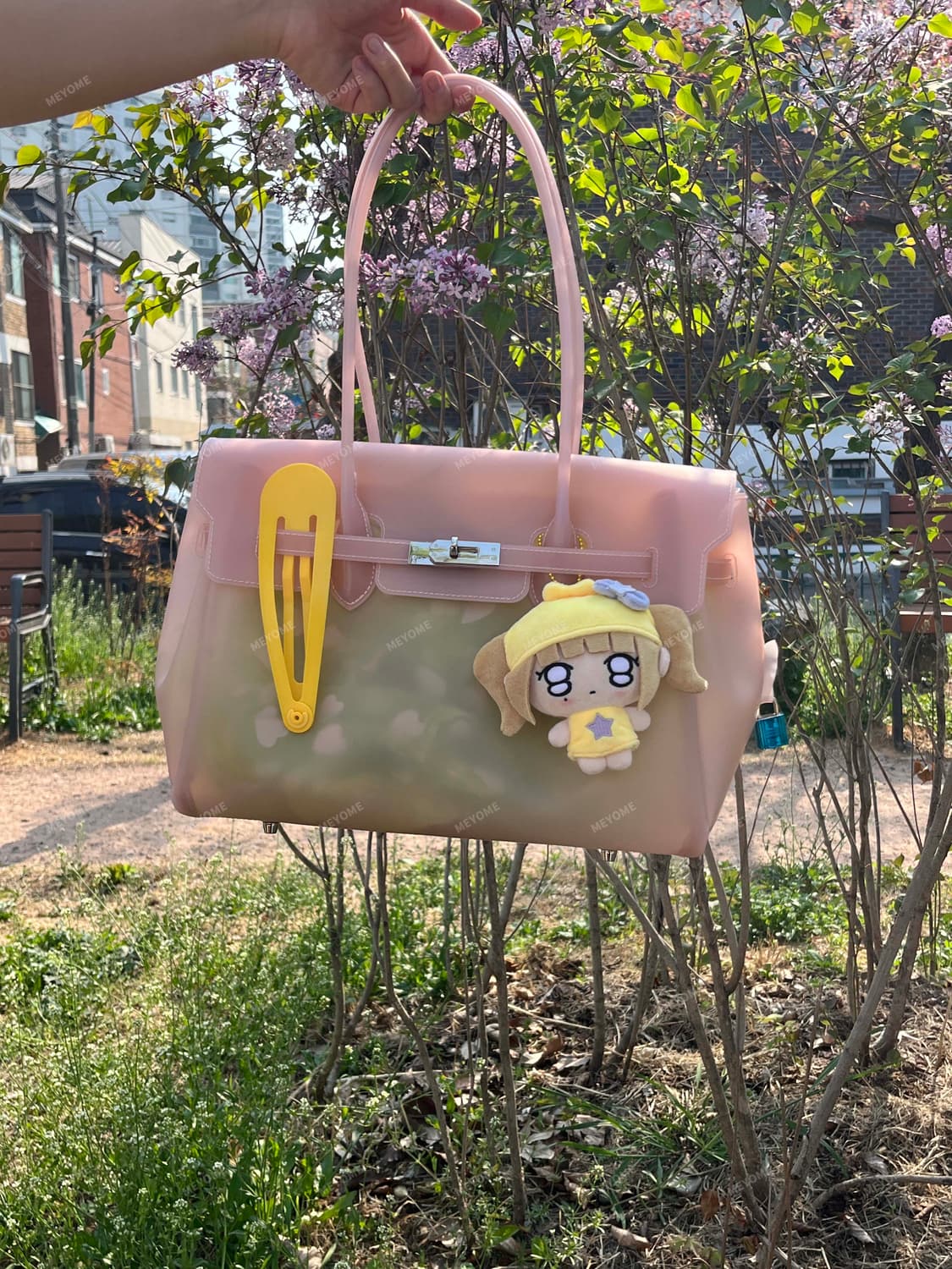 버블검 핑크 젤리버킨 🫧 상품이미지2