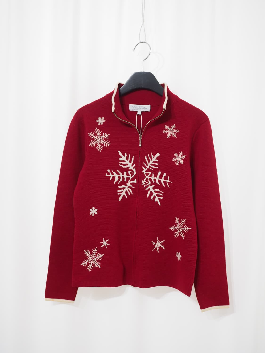 Brooks Brothers embroidery knit zip up  상품이미지1