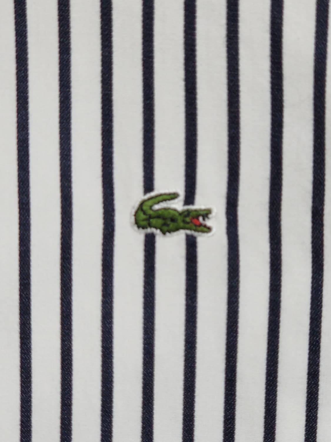 (M) 라코스테 남방 스트라이프 셔츠 기본로고 캐주얼  상품이미지4