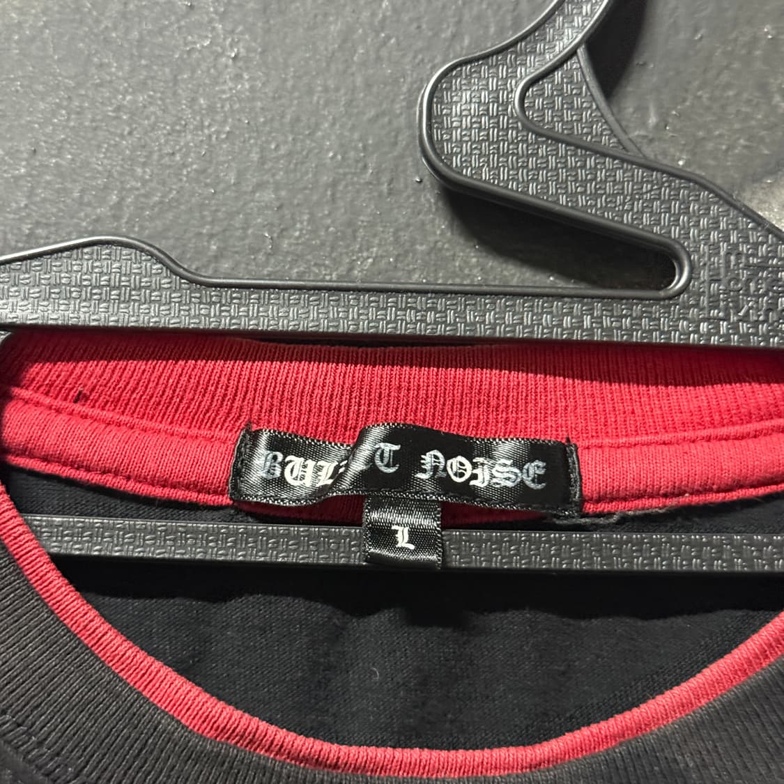 Bullet noise 오리엔탈 락 고스 펑크 레이어드 롱슬리브 티셔츠 상품이미지5