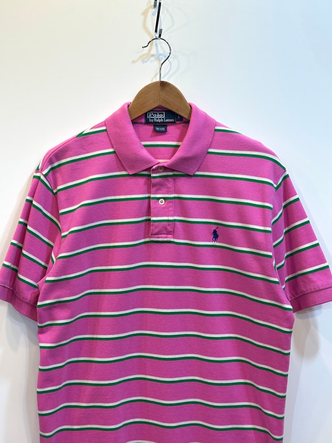 폴로 랄프로렌 커스텀핏 반팔 카라티 상품이미지3