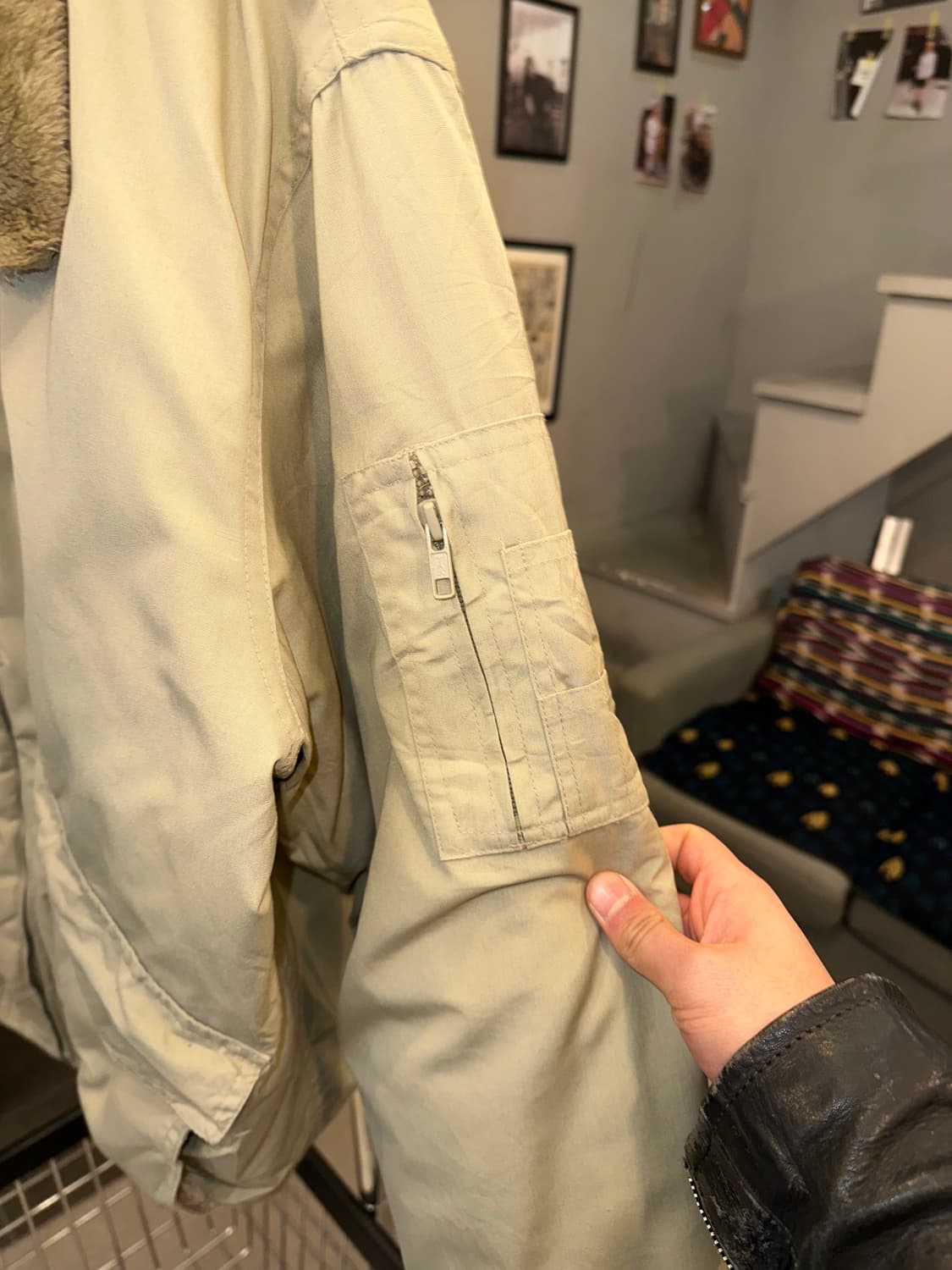 70-80’s Sears work leisure sherpa jacket 상품이미지6